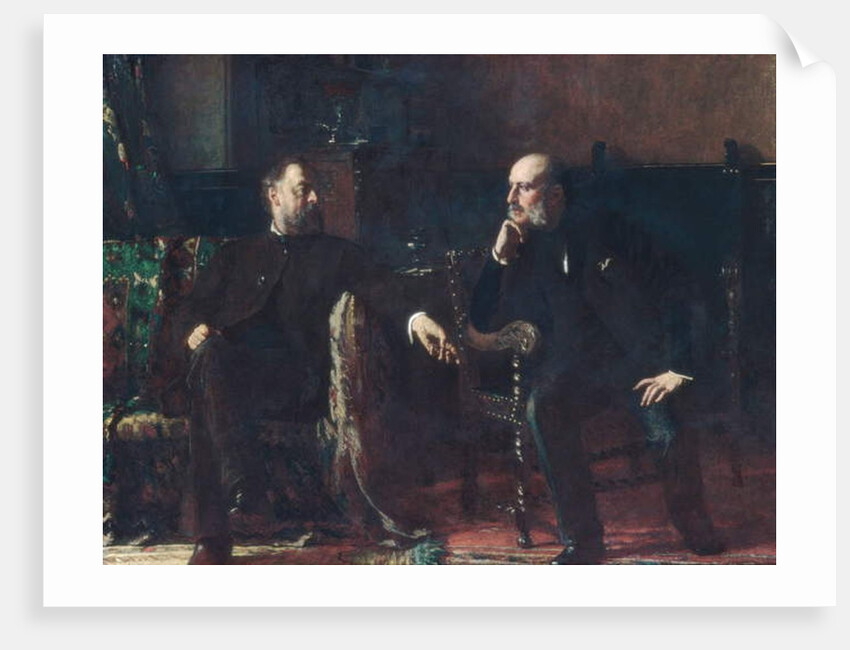 The Funding Bill, 1881 by Eastman Johnson