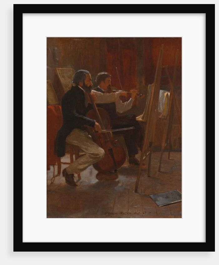 The Studio, 1867 by Winslow Homer