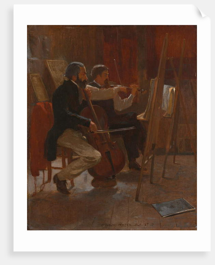 The Studio, 1867 by Winslow Homer