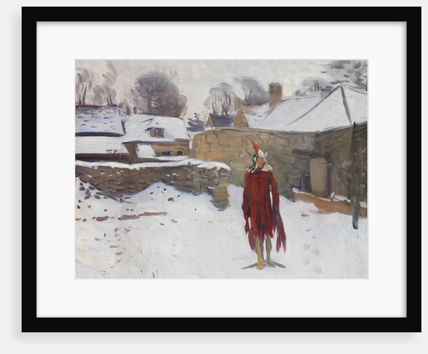 Mannikin in the Snow, c.1891-93 by John Singer Sargent