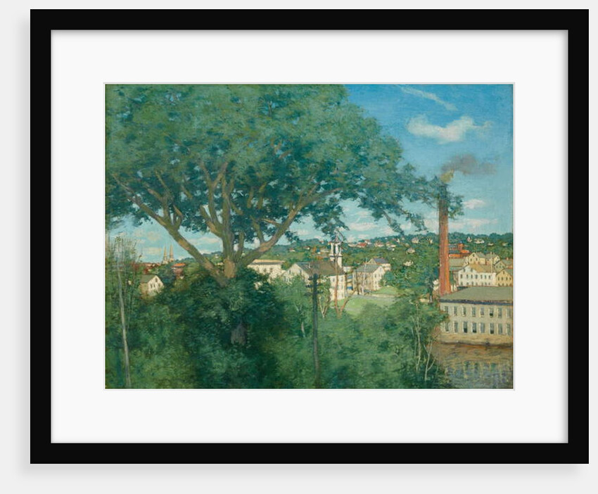 The Factory Village, 1897 by Julian Alden Weir