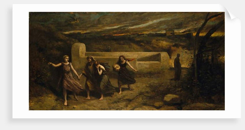 The Burning of Sodom, 1857 by Jean Baptiste Camille Corot