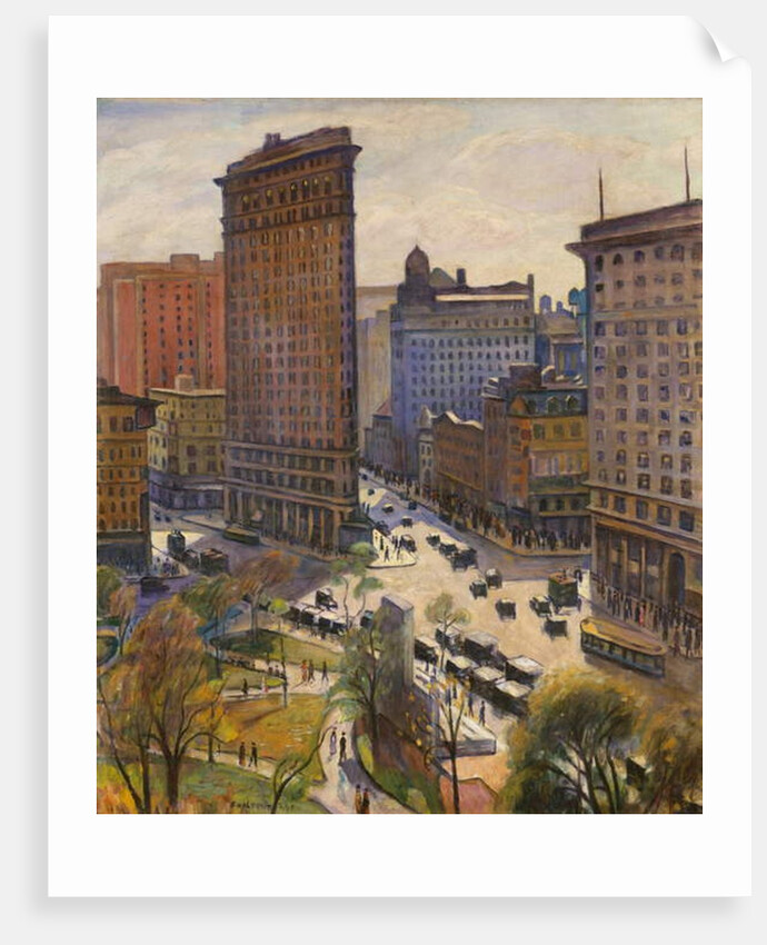 The Flatiron Building, 1919 by Samuel Halpert