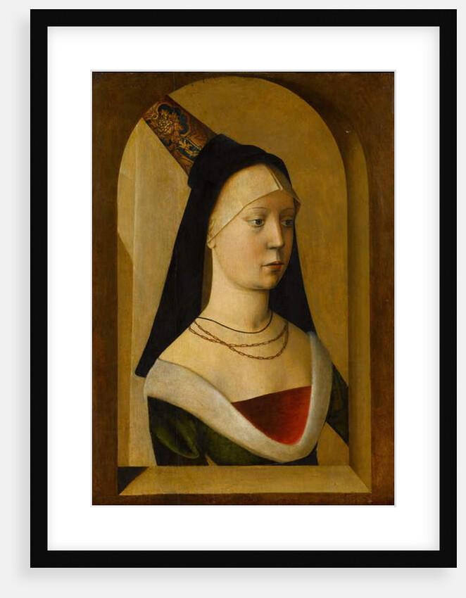 Portrait of a Woman, c.14775-80 by Franco-Flemish School