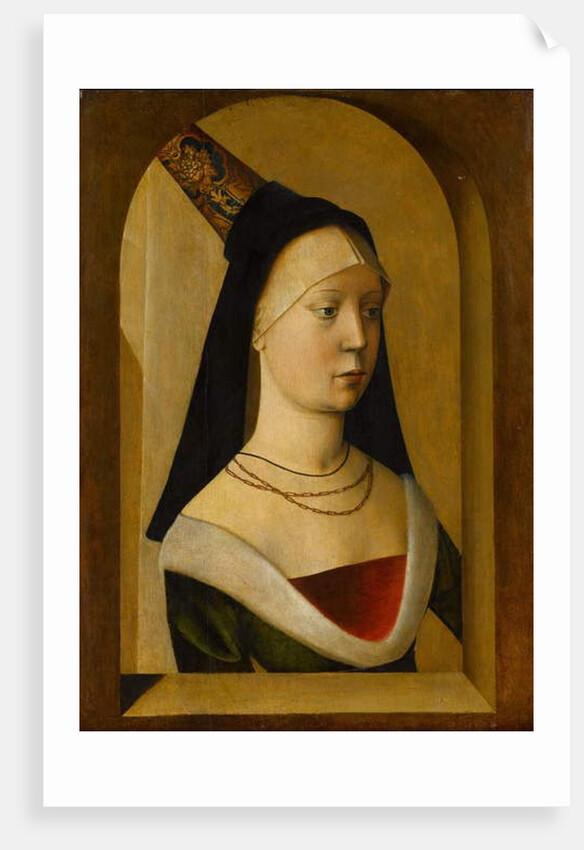 Portrait of a Woman, c.14775-80 by Franco-Flemish School