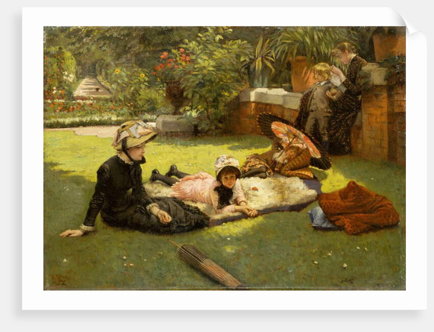 In Full Sunlight, c.1881 by James Jacques Joseph Tissot