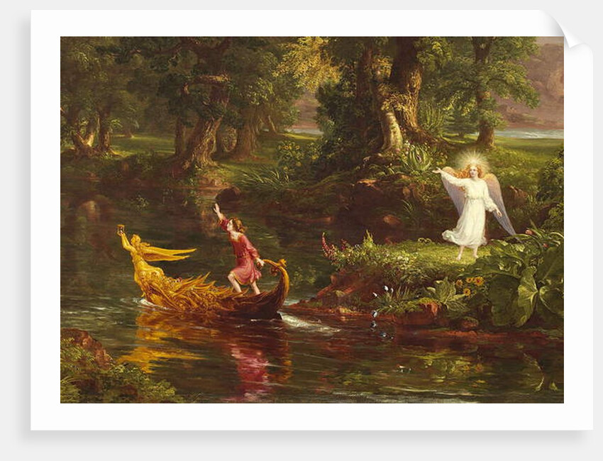 The Voyage of Life: Youth 1842 by Thomas Cole