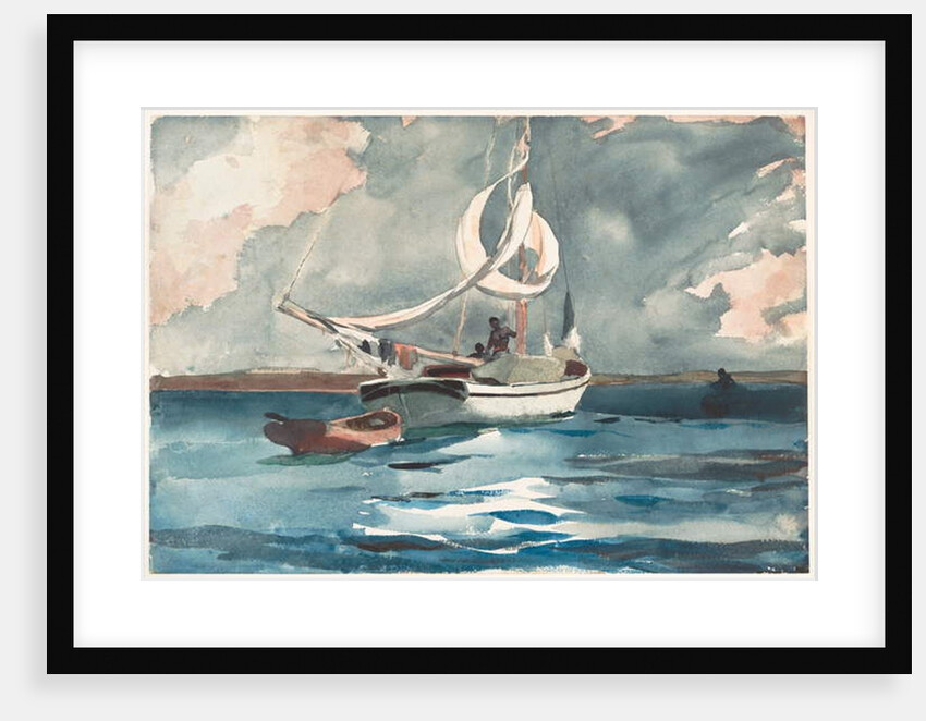 Sloop, Nassau, 1899 by Winslow Homer