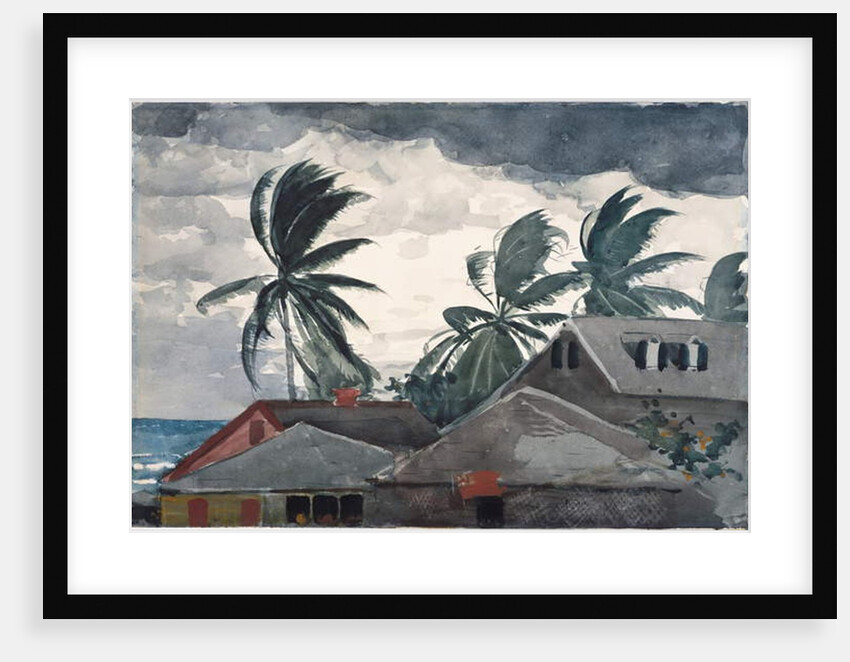 Hurricane, Bahamas, 1898 by Winslow Homer