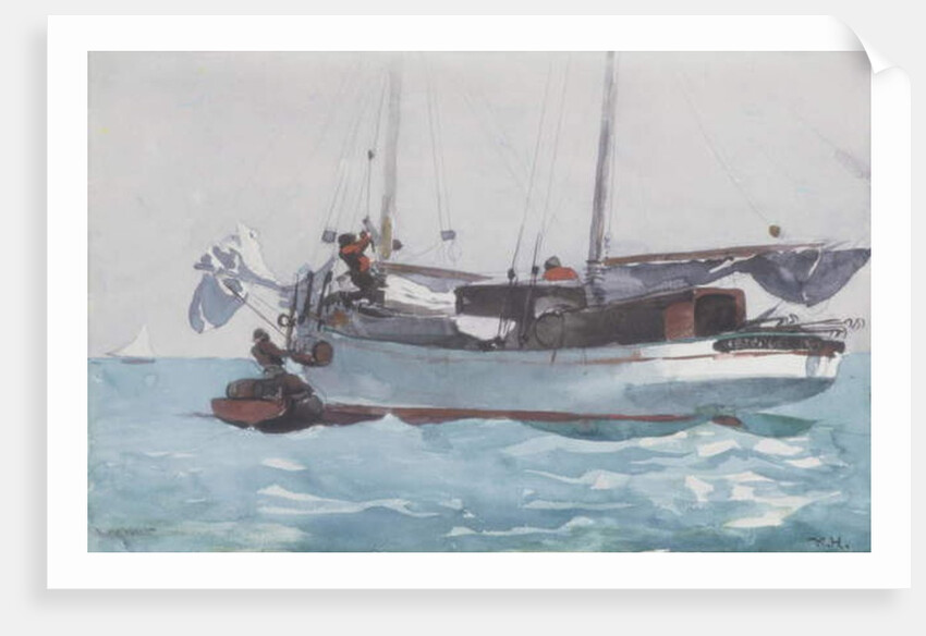 Taking on Wet Provisions, 1903 by Winslow Homer