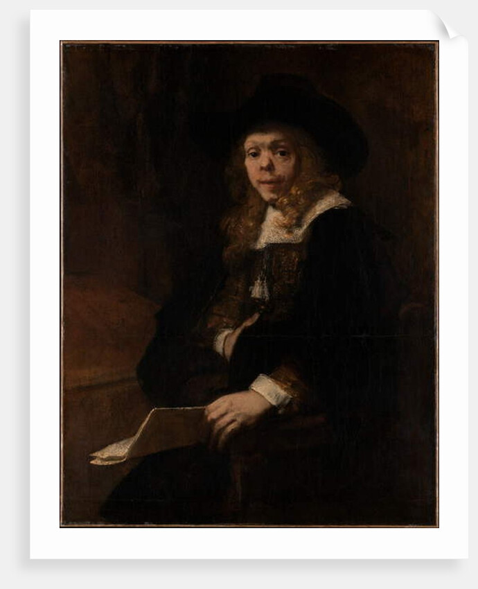 Portrait of Gerard de Lairesse, 1665-67 by Rembrandt Harmensz. van Rijn