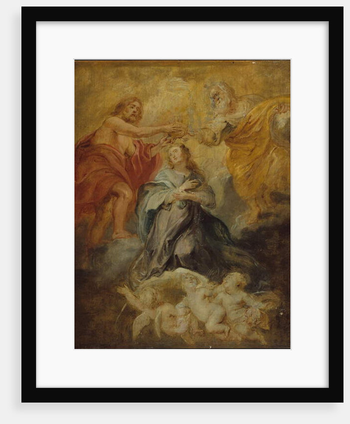 The Coronation of the Virgin, c.1632-33 by Peter Paul Rubens