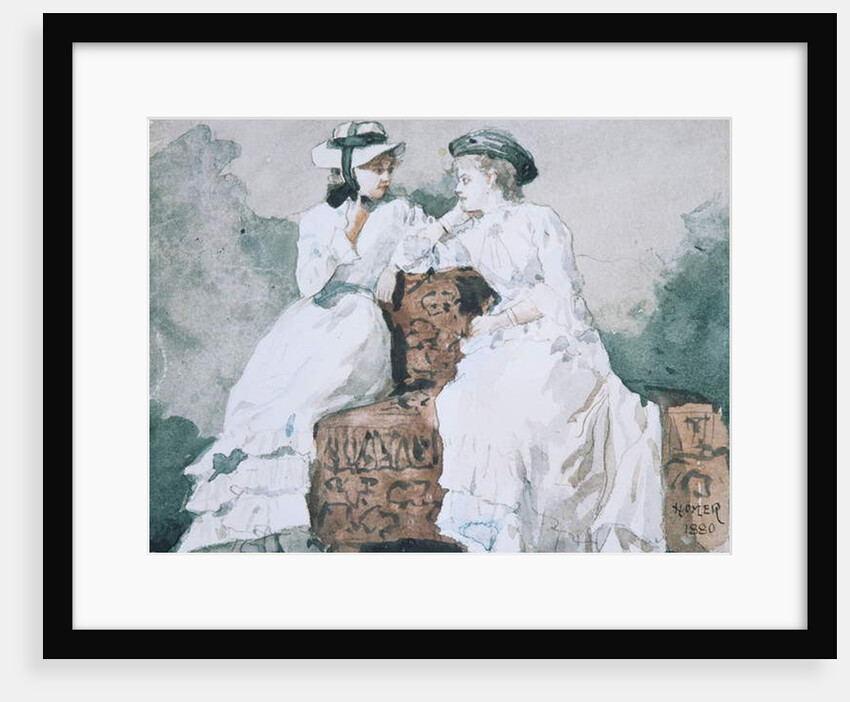 Two Ladies, 1880 by Winslow Homer