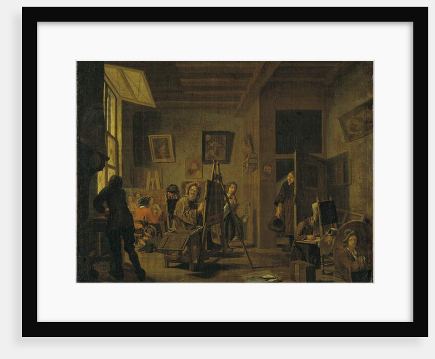A Painter's Studio by Jan Josef the Elder Horemans