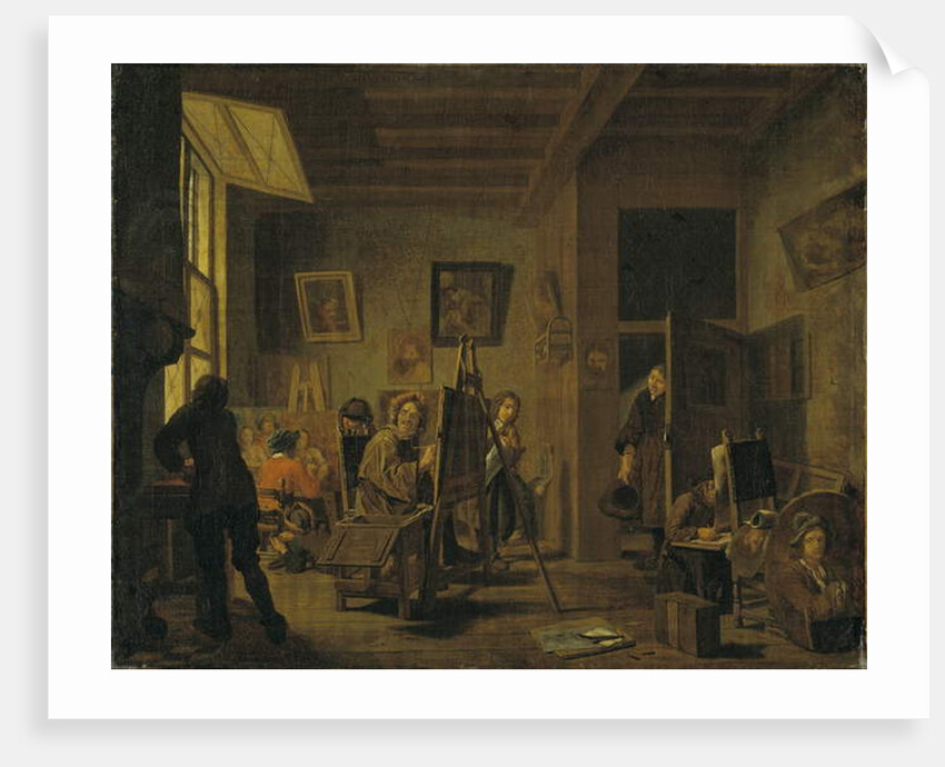 A Painter's Studio by Jan Josef the Elder Horemans