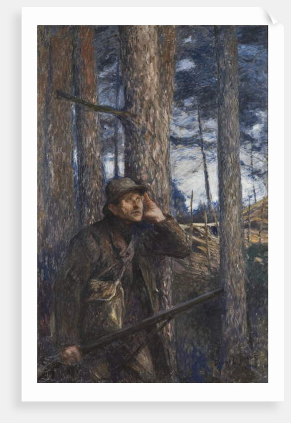 A Poacher, 1894 by Bruno Andreas Liljefors