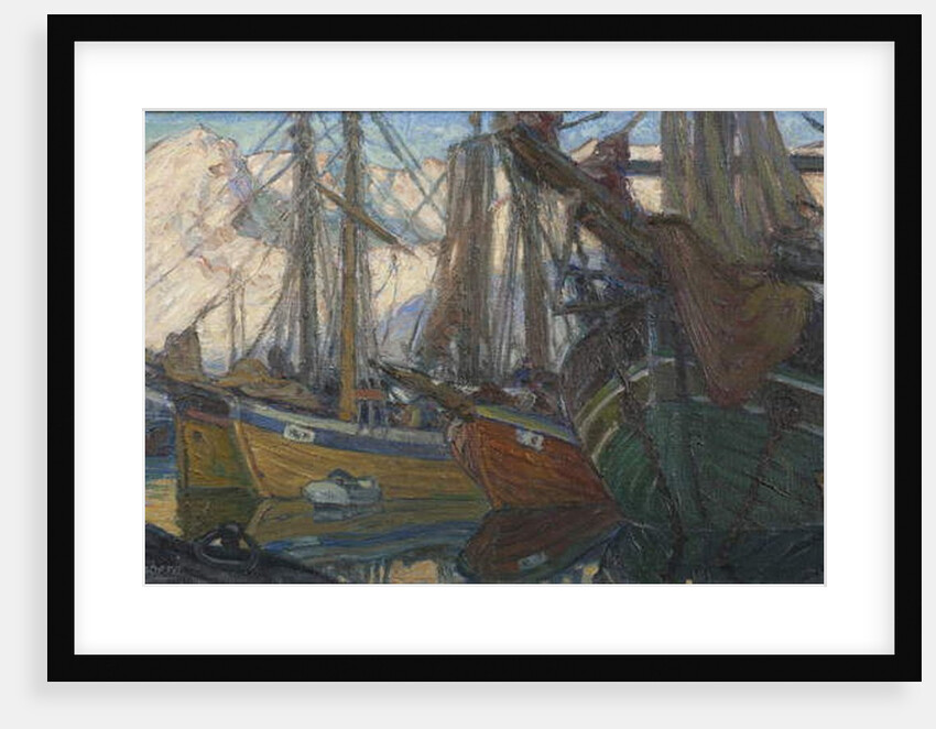 A Quiet Evening. Study from North Norway by Anna Katarina Boberg