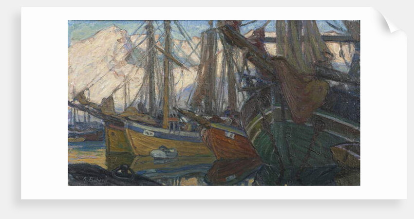 A Quiet Evening. Study from North Norway by Anna Katarina Boberg