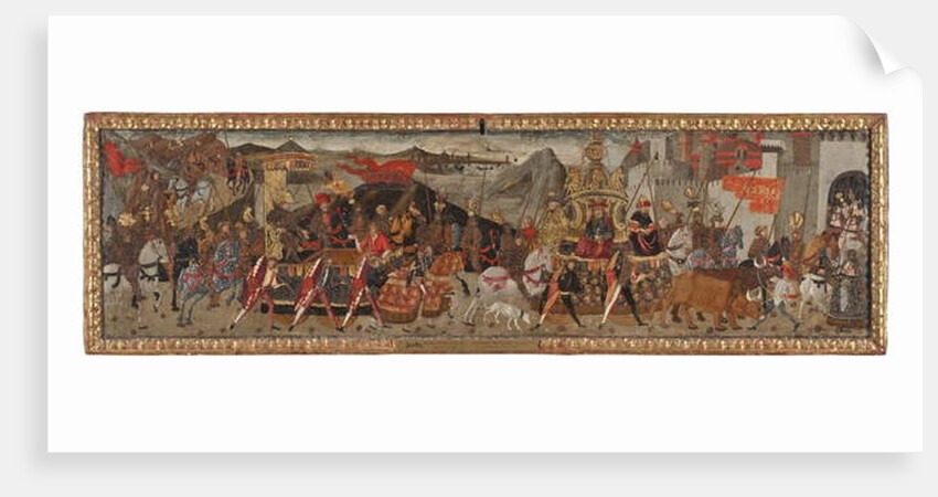 The Triumph of Caesar, c.1480-1500 by Master of Marradi