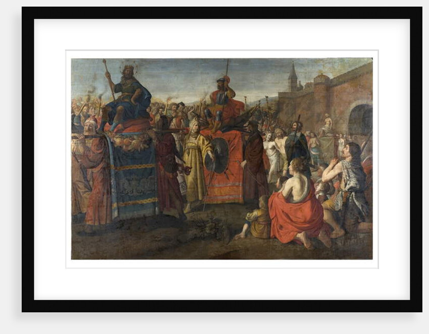 A Roman Triumphal Parade, 1641 by Simon Peter Tilemann