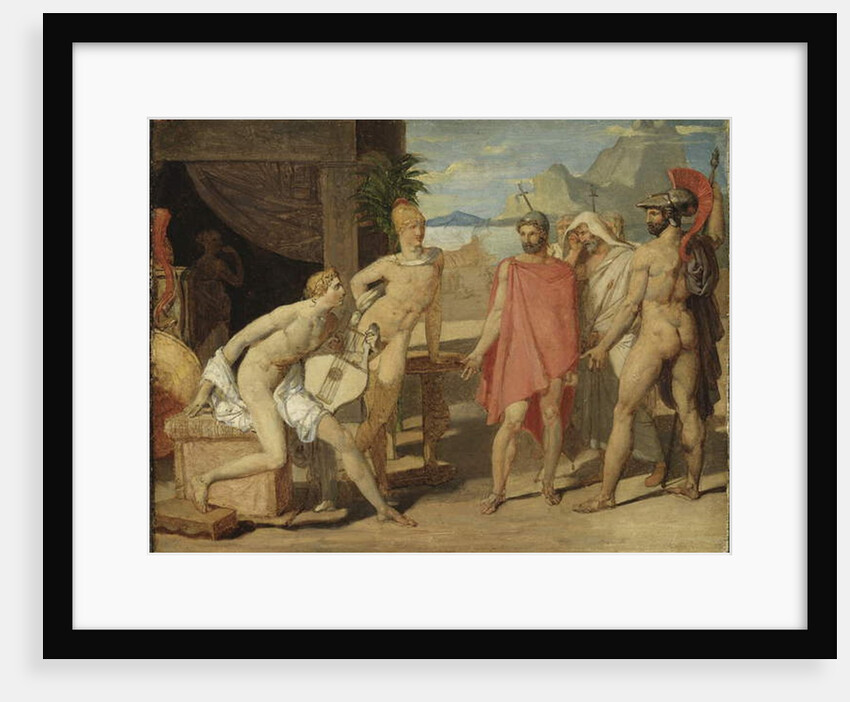 Achilles Receiving in his Tent the Envoys of Agamemnon, 1801 by Jean Auguste Dominique Ingres