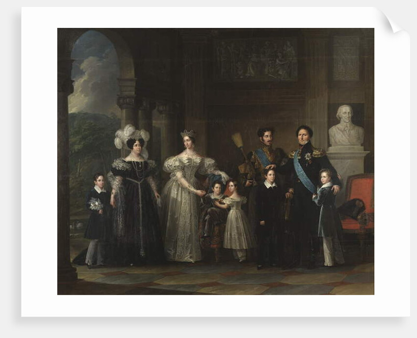 The Bernadotte family, 1837 by Fredric Westin