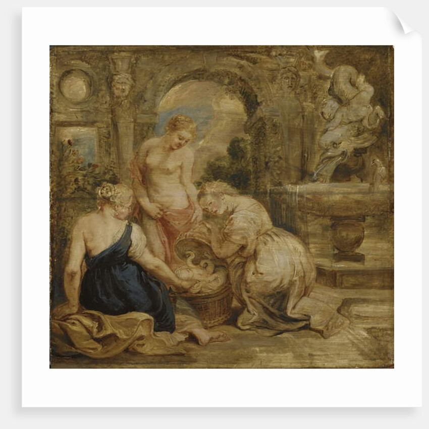 Cecrops' Daughters Finding Erichtonius, c.1632 by Peter Paul Rubens
