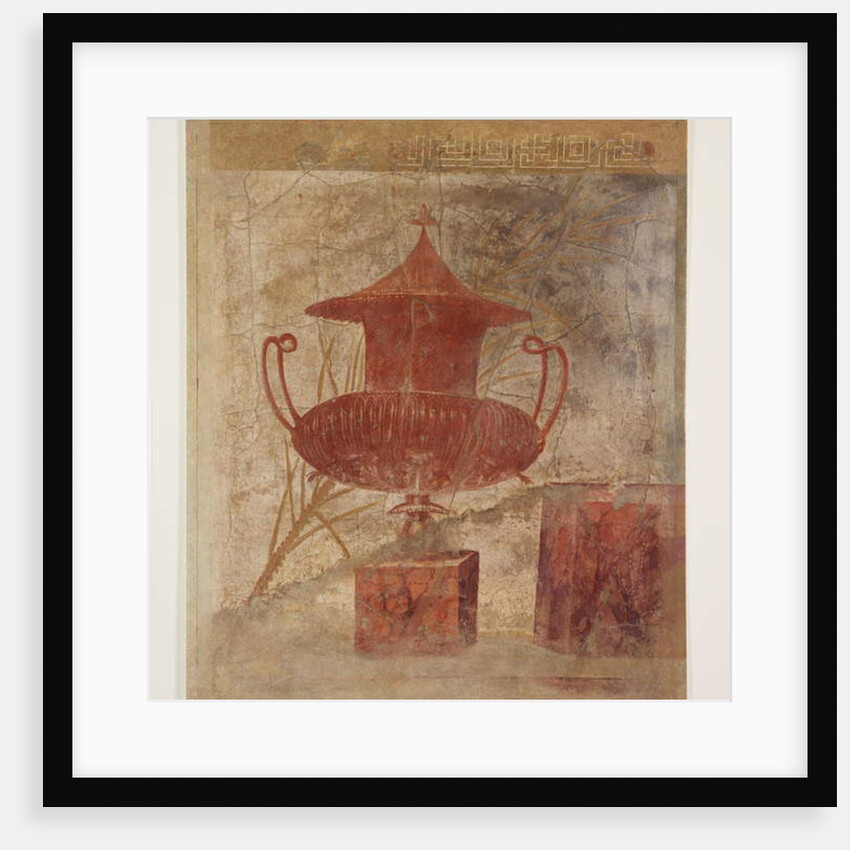 Wall painting fragment from the peristyle of a Villa at Boscoreale, c.50–40 B.C. by Roman Republican Period