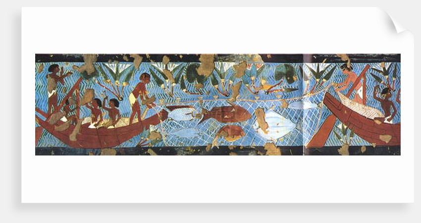 Fishing, Tomb of Ipuy by Charles Wilkinson