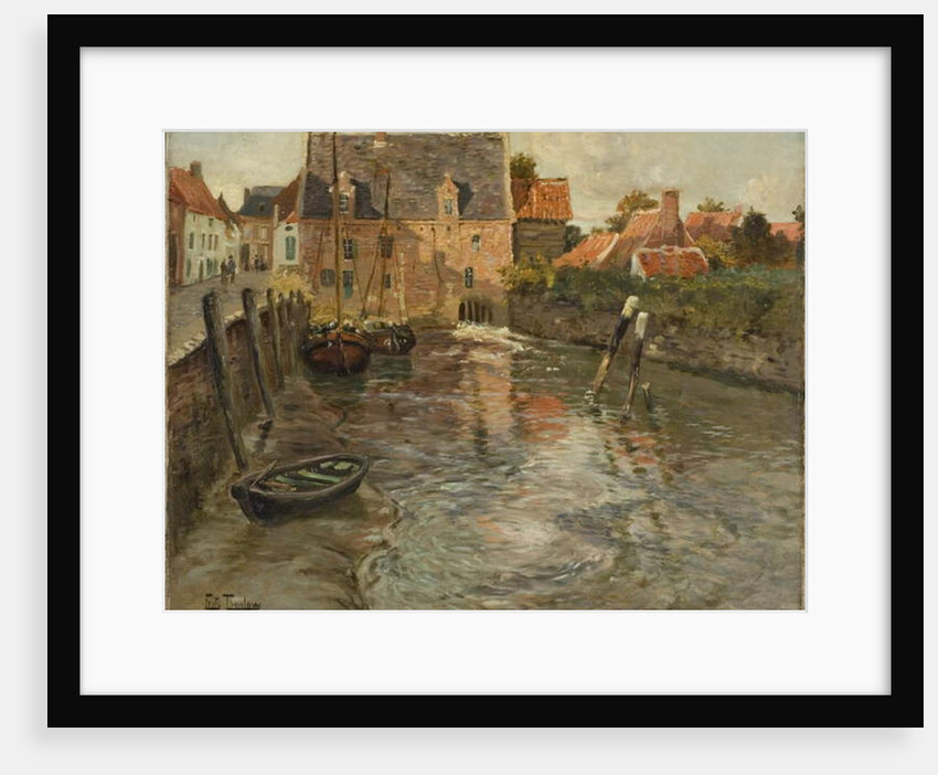 Low Water by Fritz Thaulow