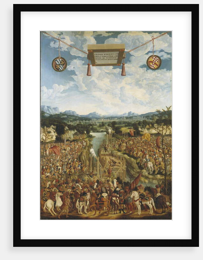 Manlius Torquatus Fighting a Gaul by Ludwig Refinger