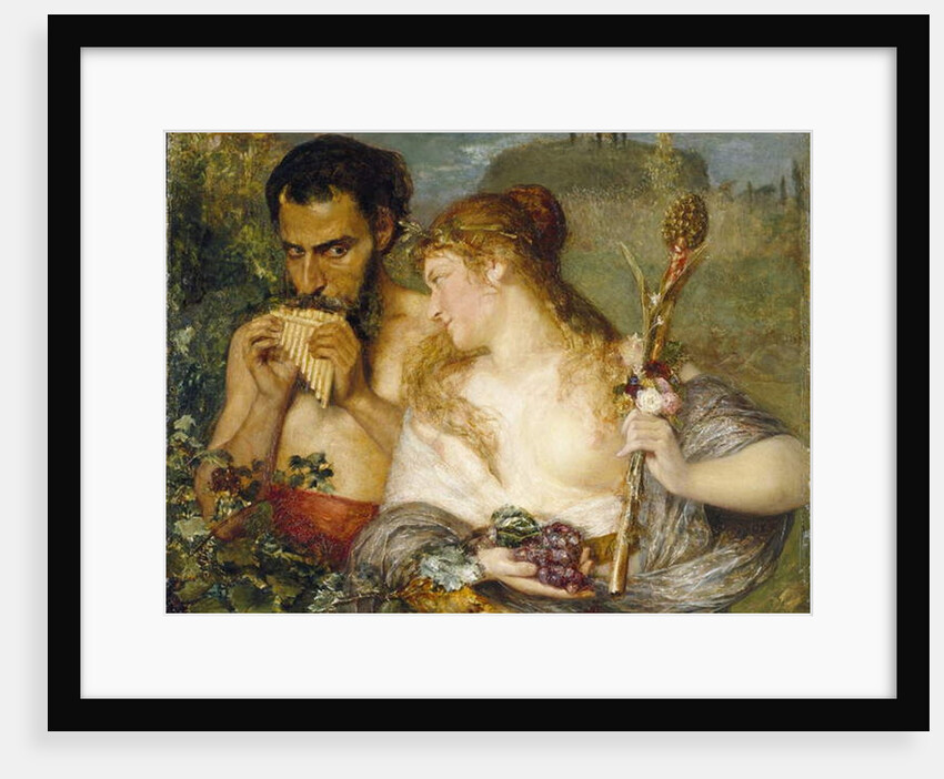 Nymph and Faun, 1878 by Ernst Josephson