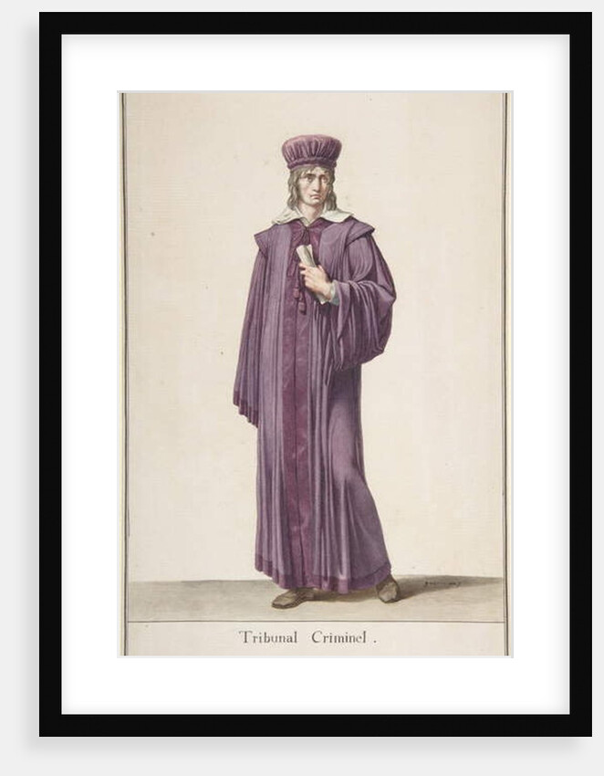 A Judge of the Criminal Court, c.1798-99 by Baron Pierre-Narcisse Guerin