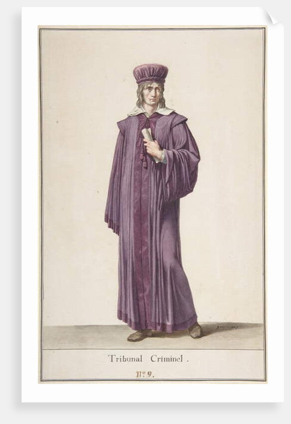 A Judge of the Criminal Court, c.1798-99 by Baron Pierre-Narcisse Guerin