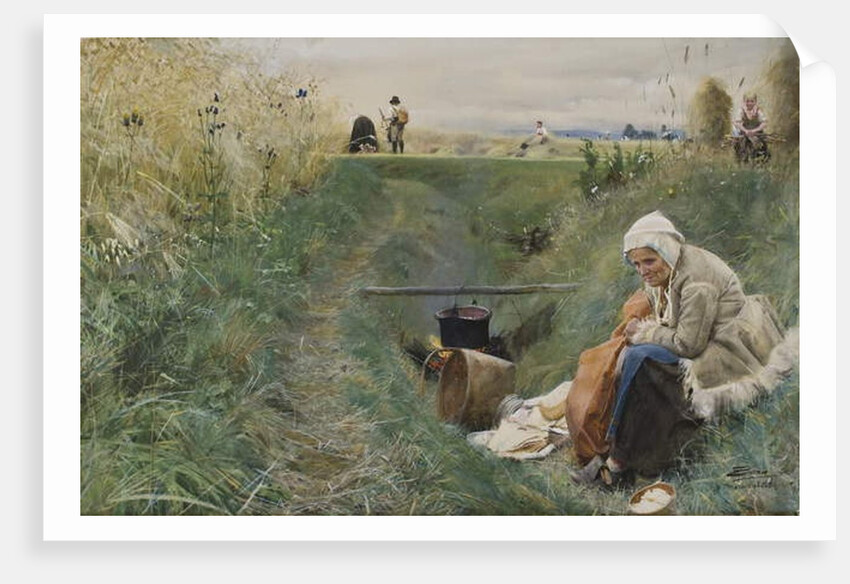 Our Daily Bread, 1886 by Anders Leonard Zorn