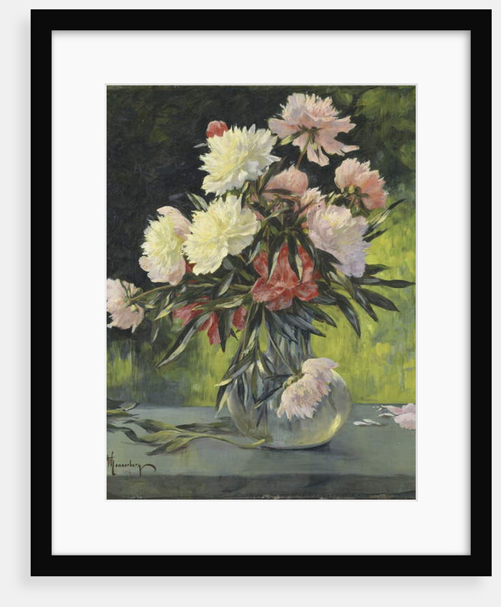 Peonies, 1898 by Gunnar Gunnarson Wennerberg