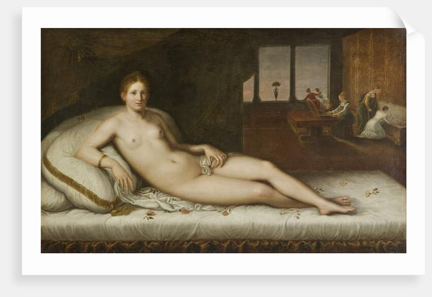Reclining Venus by Lambert Sustris