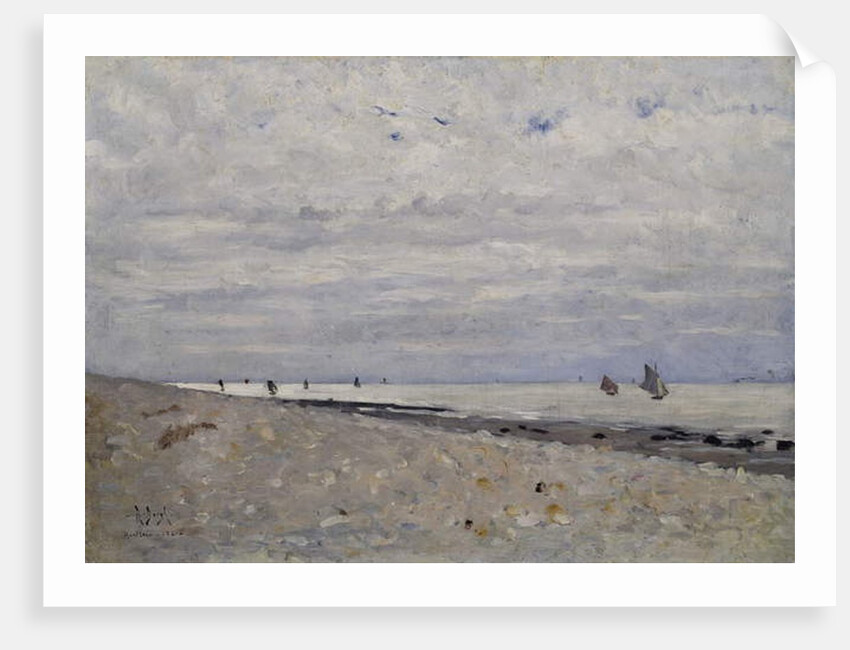 Sea Landscape off Honfleur, 1881 by Sven Richard Bergh