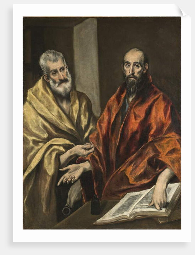 St Peter and St Paul, c.1605-8 by El Greco