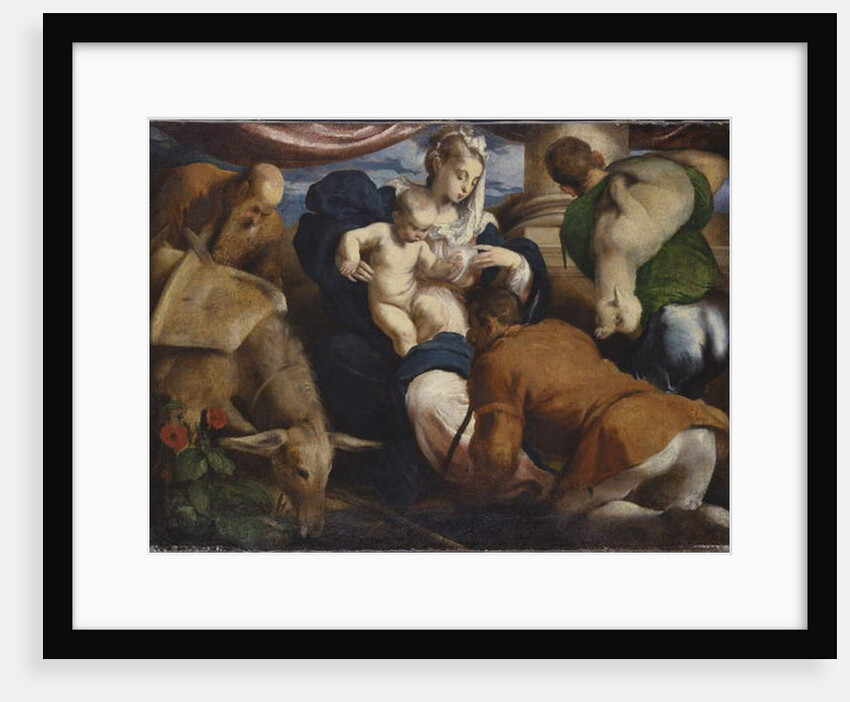 The Adoration of the Shepherds by Jacopo Bassano