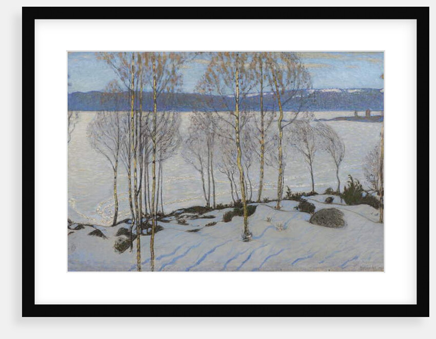 The Approach of Spring, 1903 by Bjorn Ahlgrenson