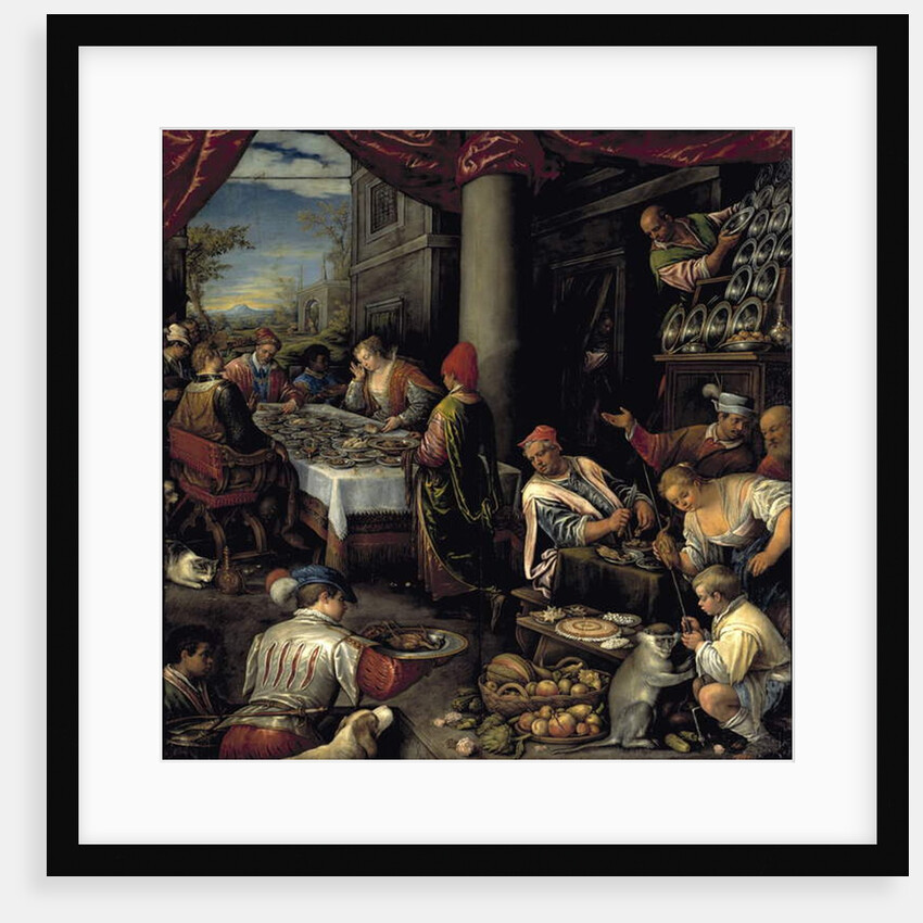 The Feast of Anthony and Cleopatra by Leandro da Ponte Bassano