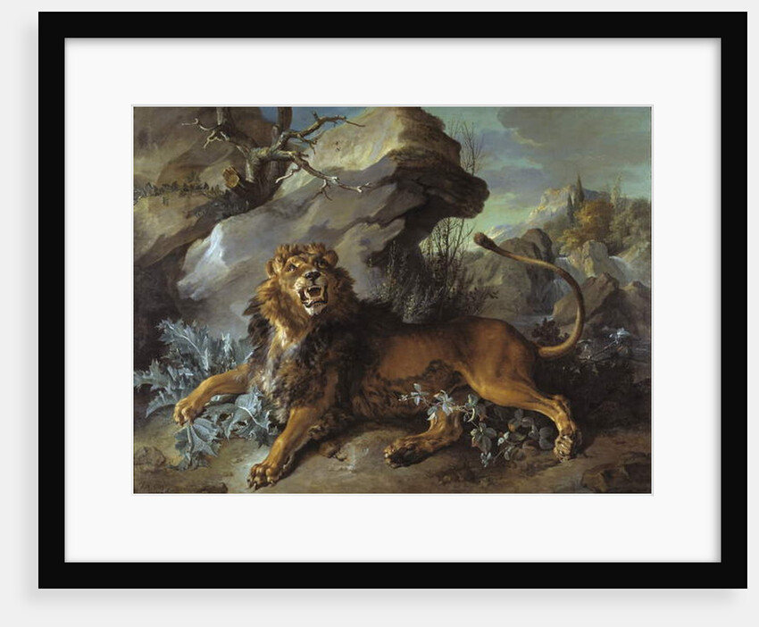 The Lion and the Fly, 1732 by Jean-Baptiste Oudry