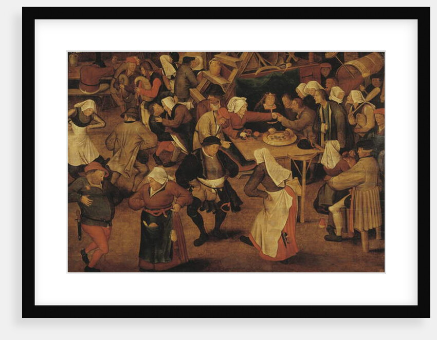 The Wedding Dance by Pieter the Younger Brueghel