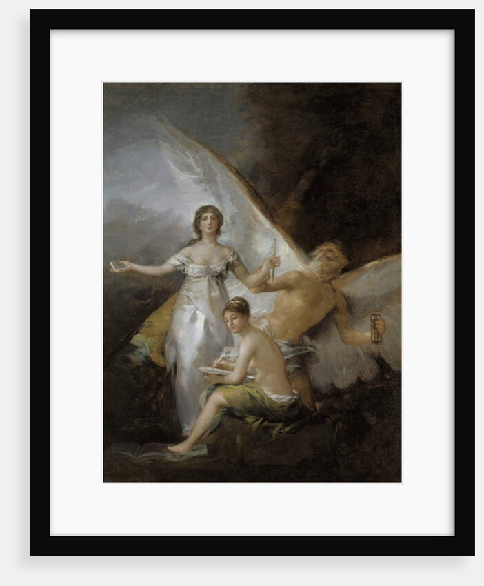 Truth, Time and History, 1804-08 by Francisco Jose de Goya y Lucientes