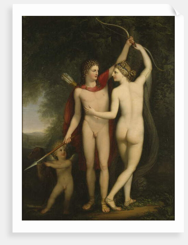 Venus, Adonis and Cupid by Jonas Akerstrom