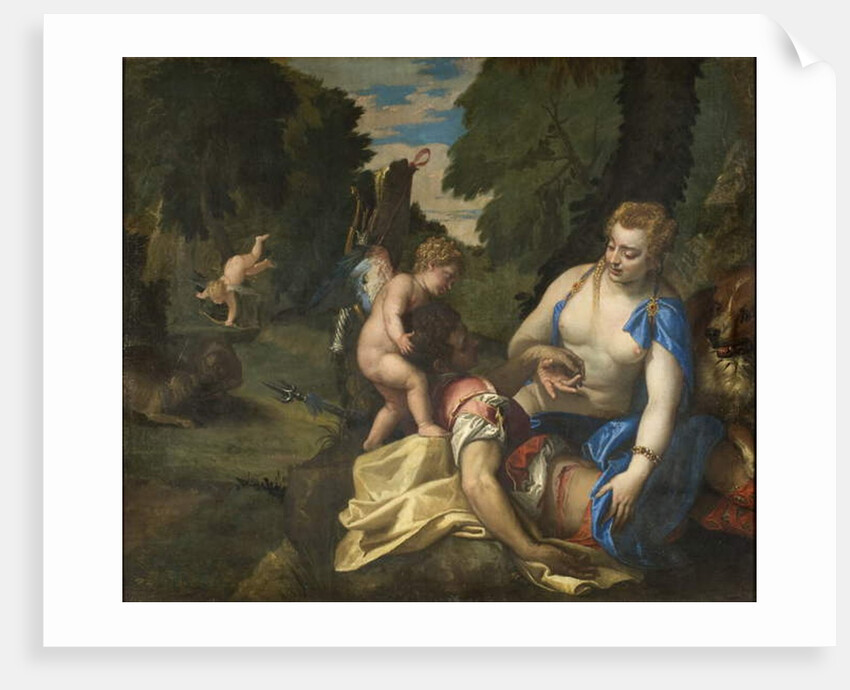 Venus Mourning Adonis by Veronese