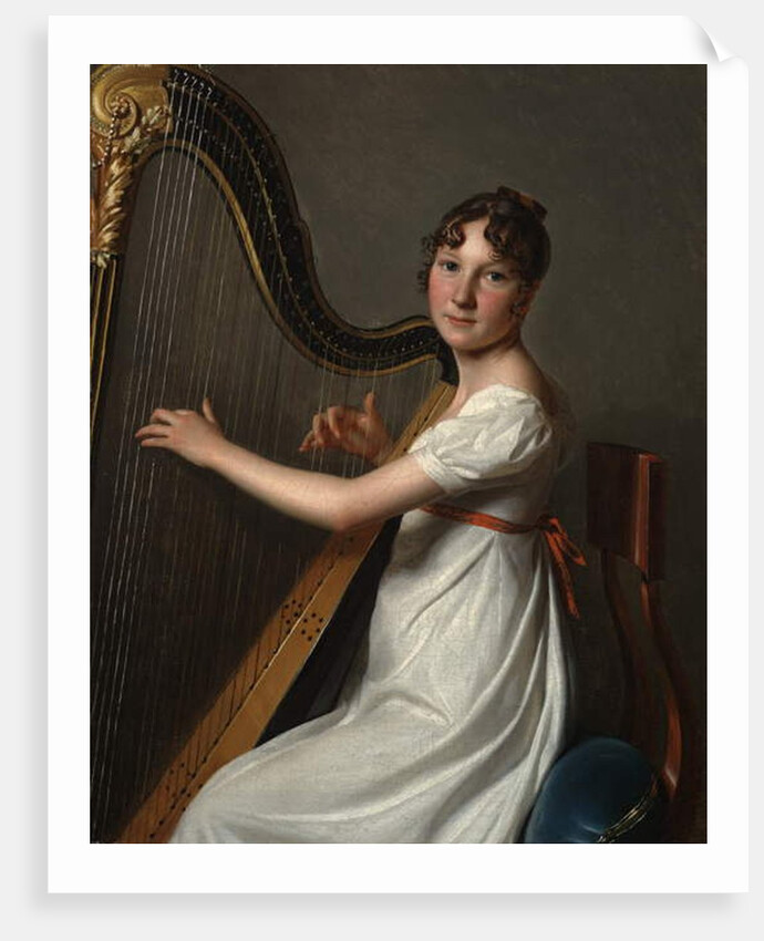 The Young Harpist, c.1804–1806 by Louis Leopold Boilly