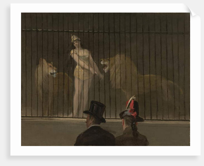 The Lion-tamer by Jean Louis Forain