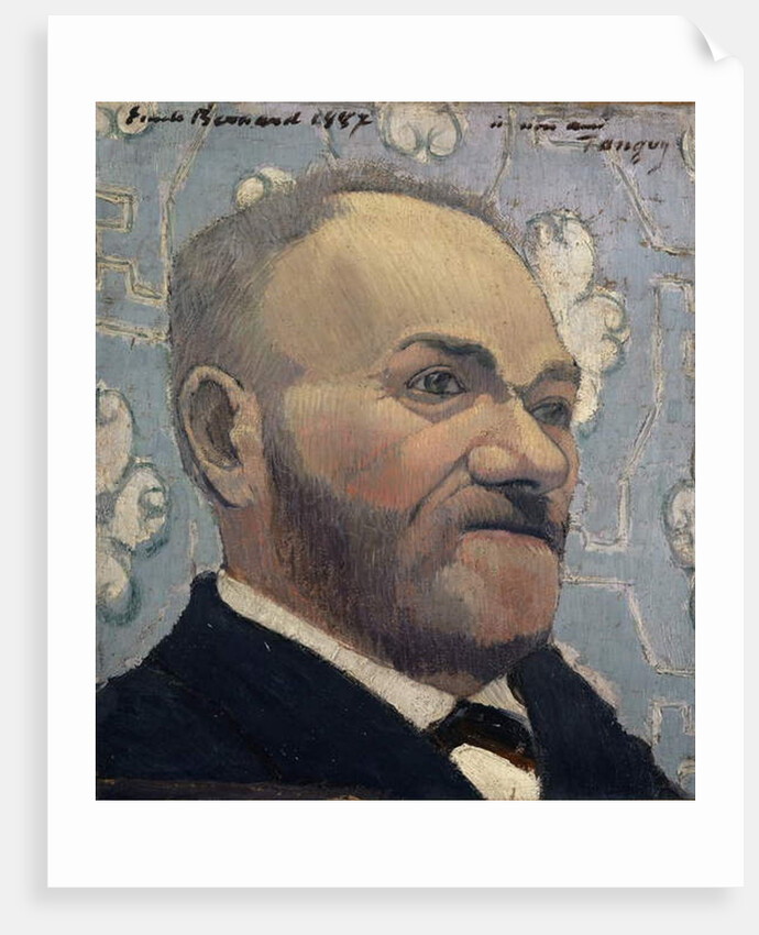 Portrait du Père Tanguy, 1887 by Emile Bernard